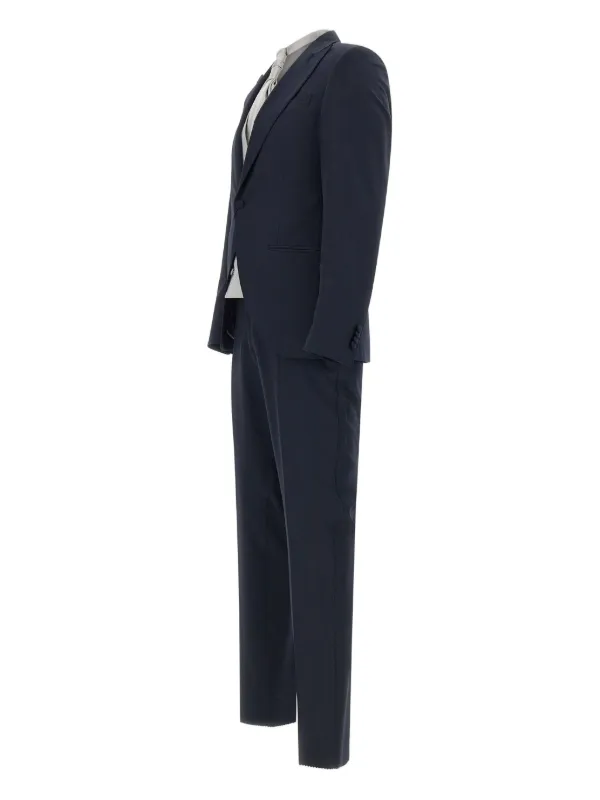 Corneliani シングルスーツ | ブルー | FARFETCH JP