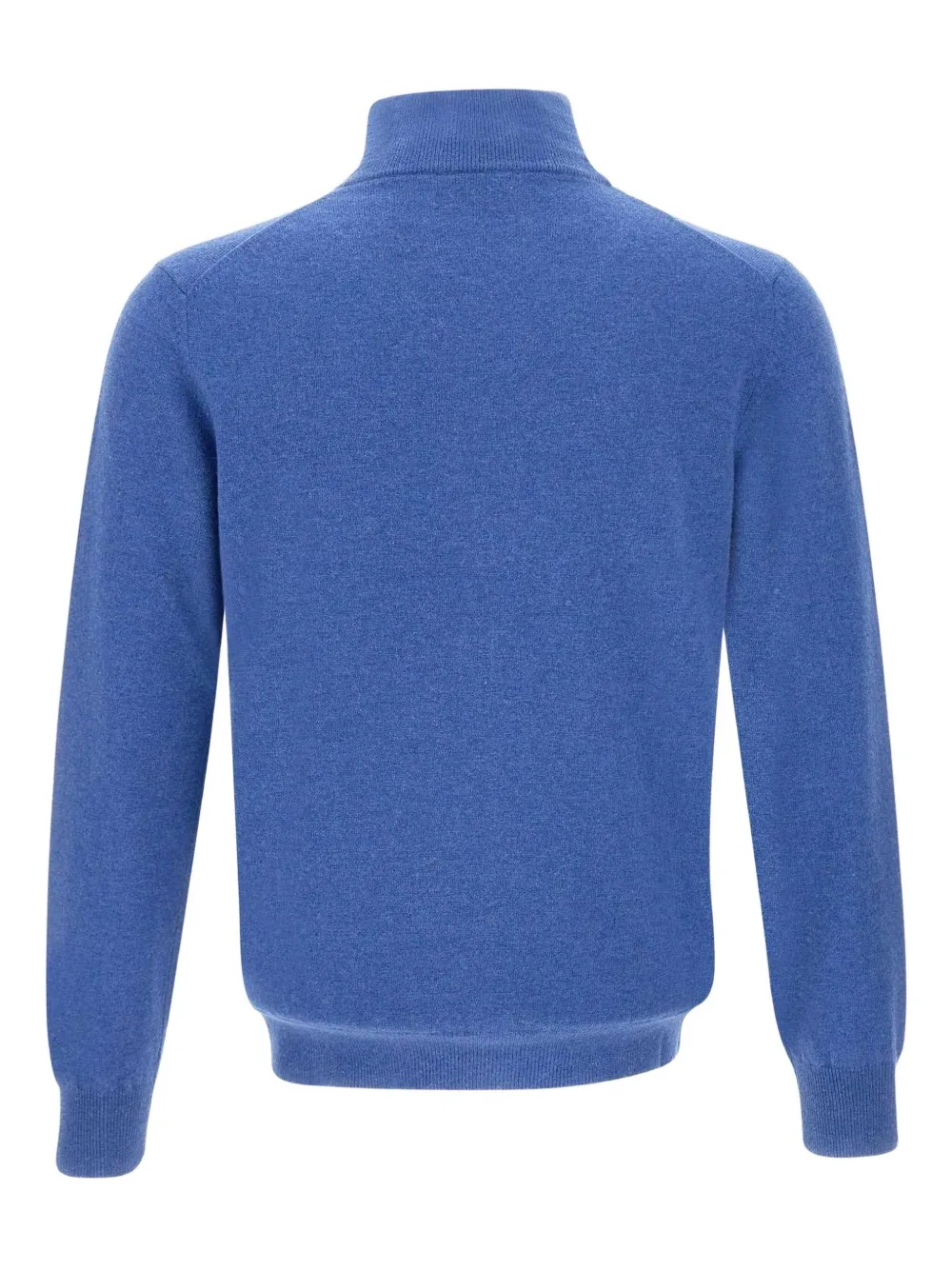 Kangra wool zip-up sweater - Blauw