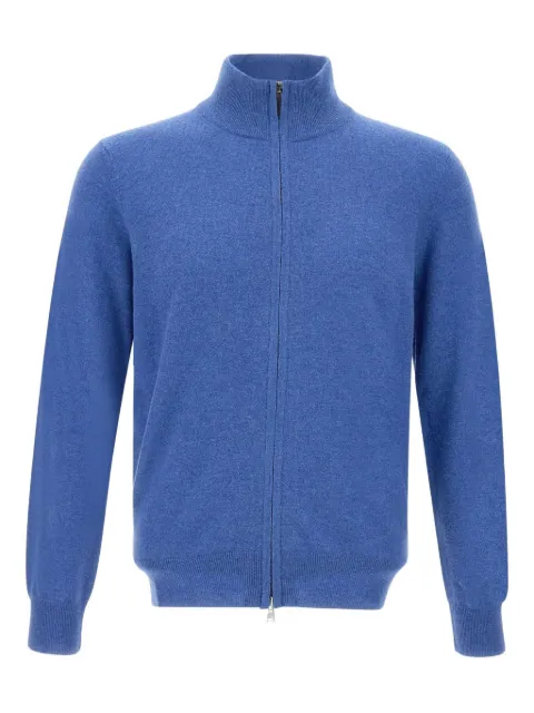 Kangra wool zip-up sweater