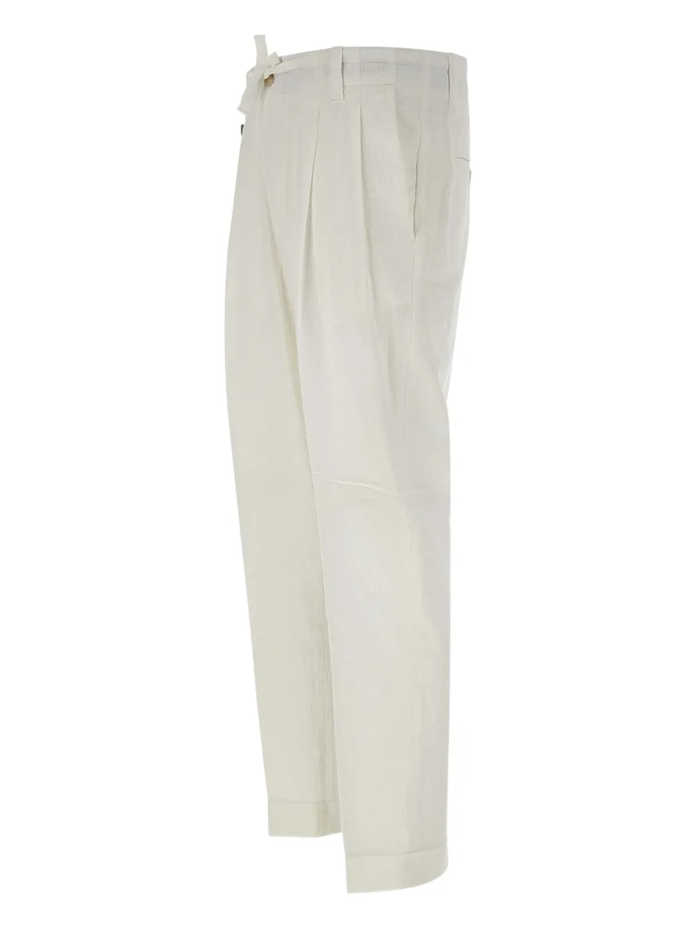 Paolo Pecora Katoenen chino Wit