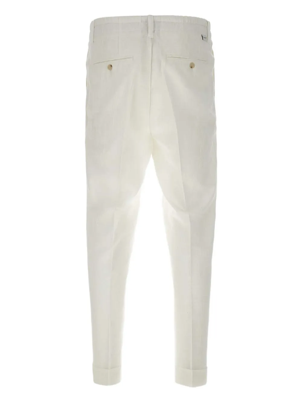 Paolo Pecora cotton chino trousers - Wit