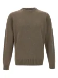 Kangra crew-neck jumper - Brown