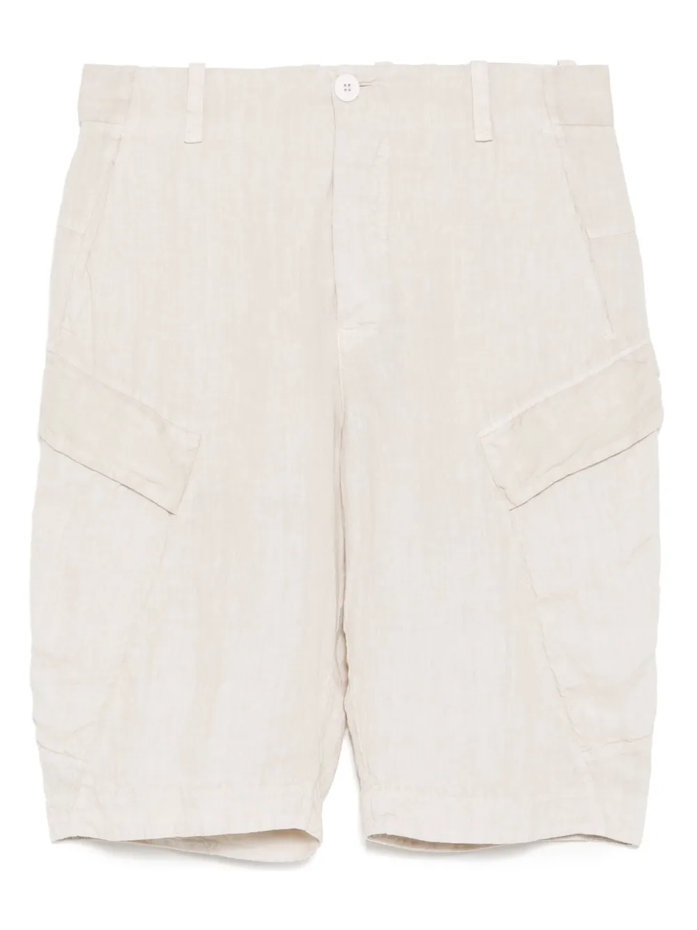 Transit linen cargo shorts | Neutrals | Image 1