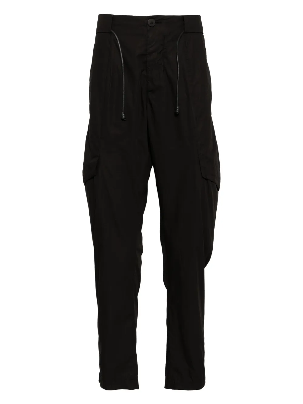 Transit drawstring tapered trousers | Black | Image 1