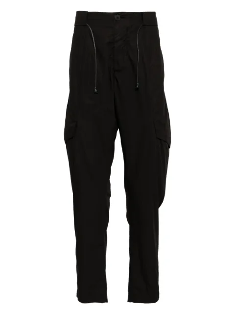 Transit drawstring tapered trousers 
