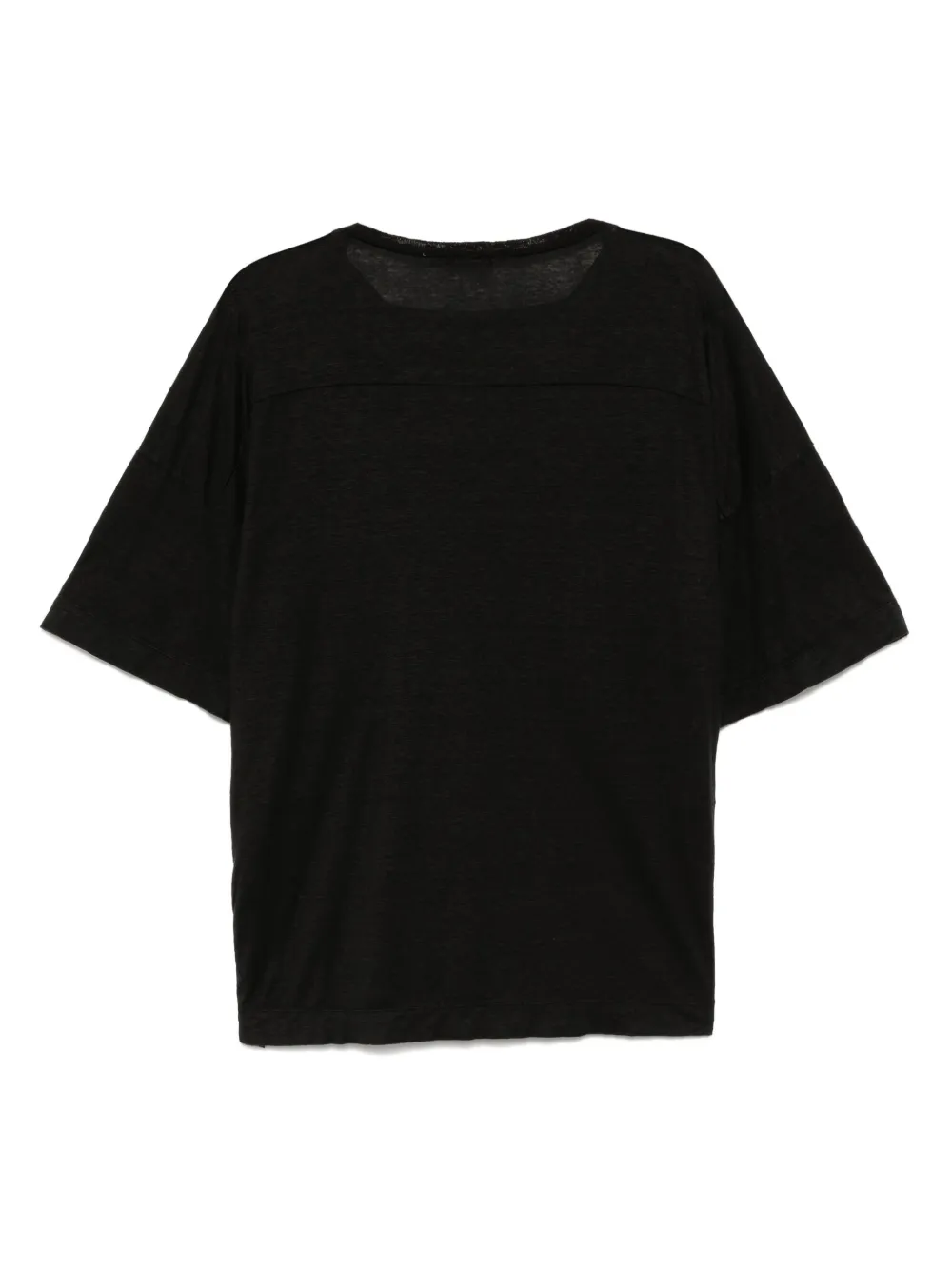 Transit T-shirt met ronde hals - Zwart