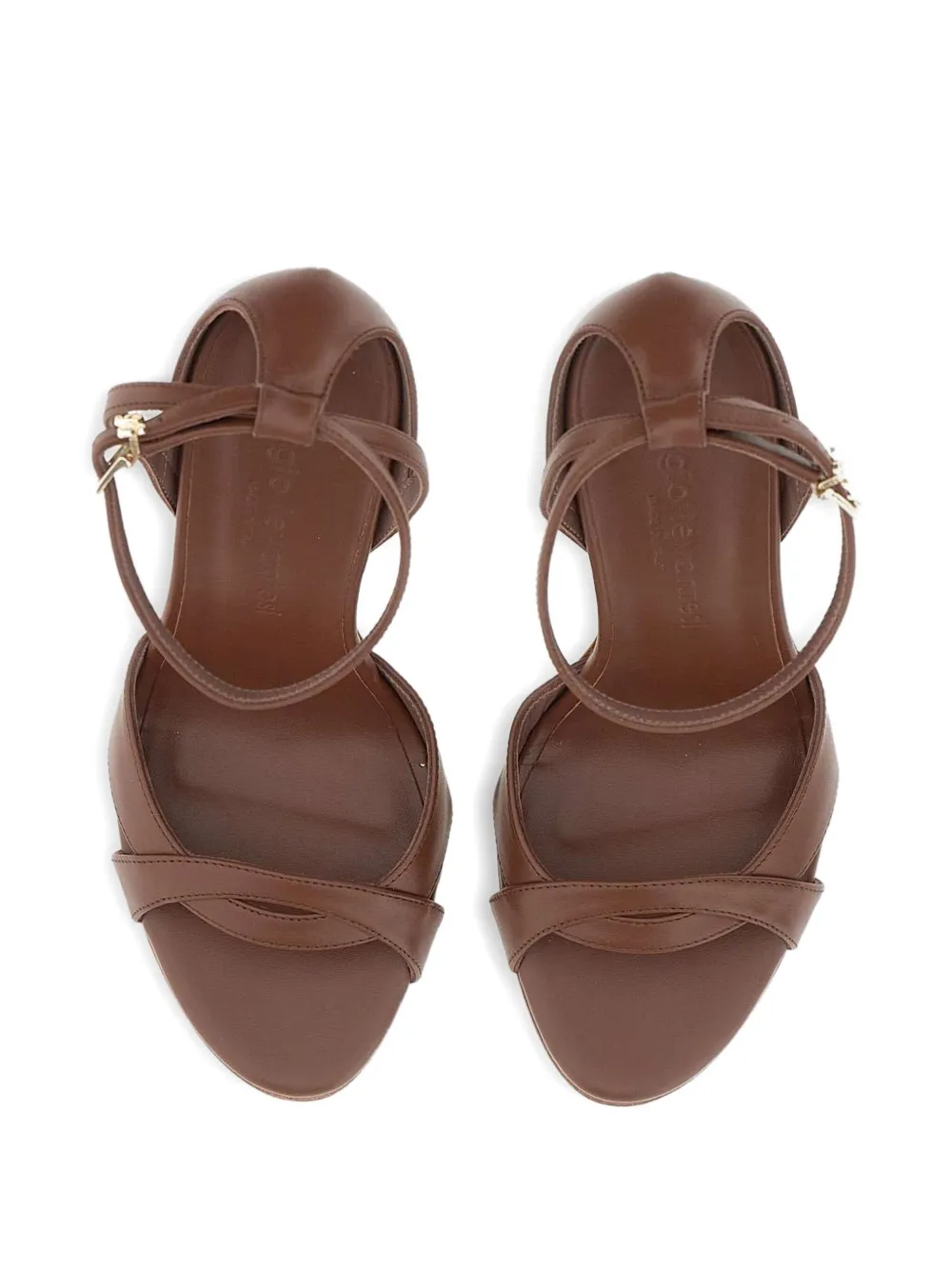 Sergio Levantesi 100mm Roxane pumps Brown