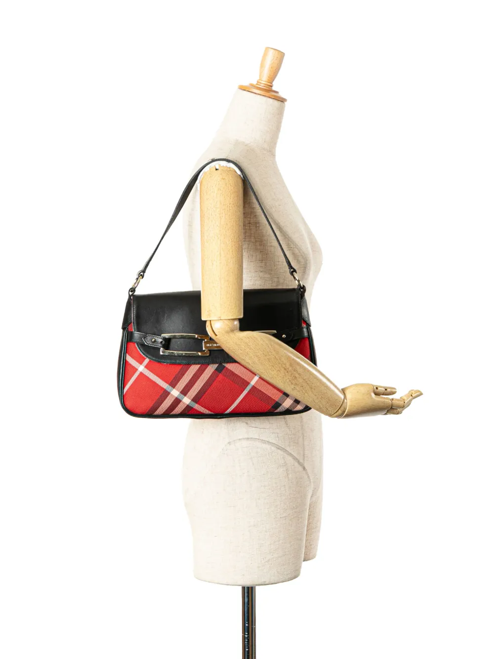 Burberry Pre-Owned 20th Century Supernova Check Canvas Flap shoulder bag | Pre-Owned | Image 2