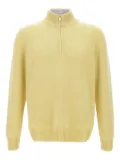 Gran Sasso half-zip sweater - Yellow