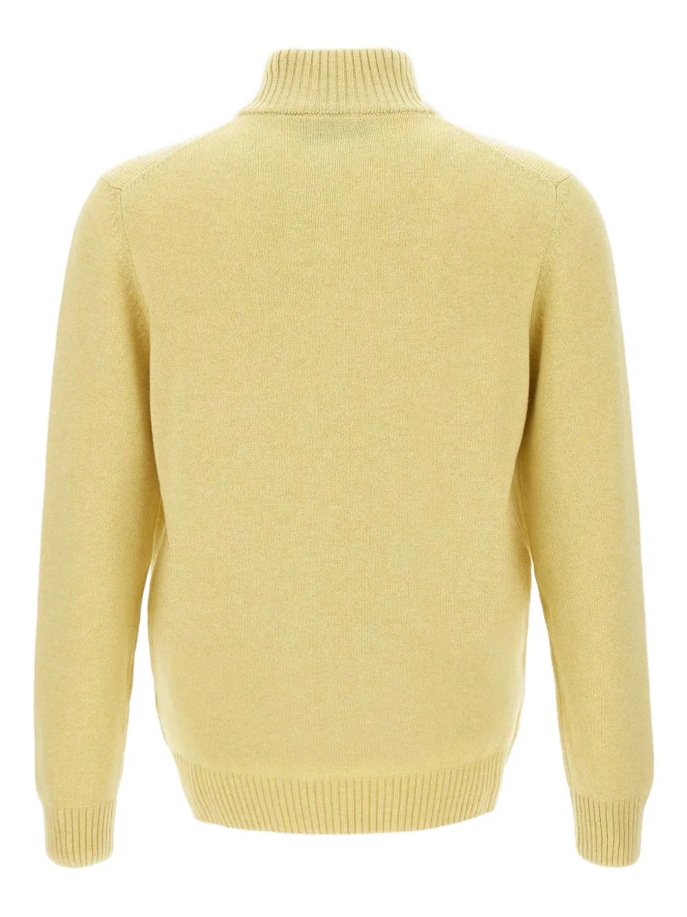 Gran Sasso half-zip sweater - Geel