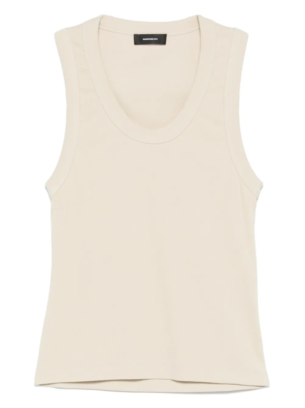 scoop-neck tank top