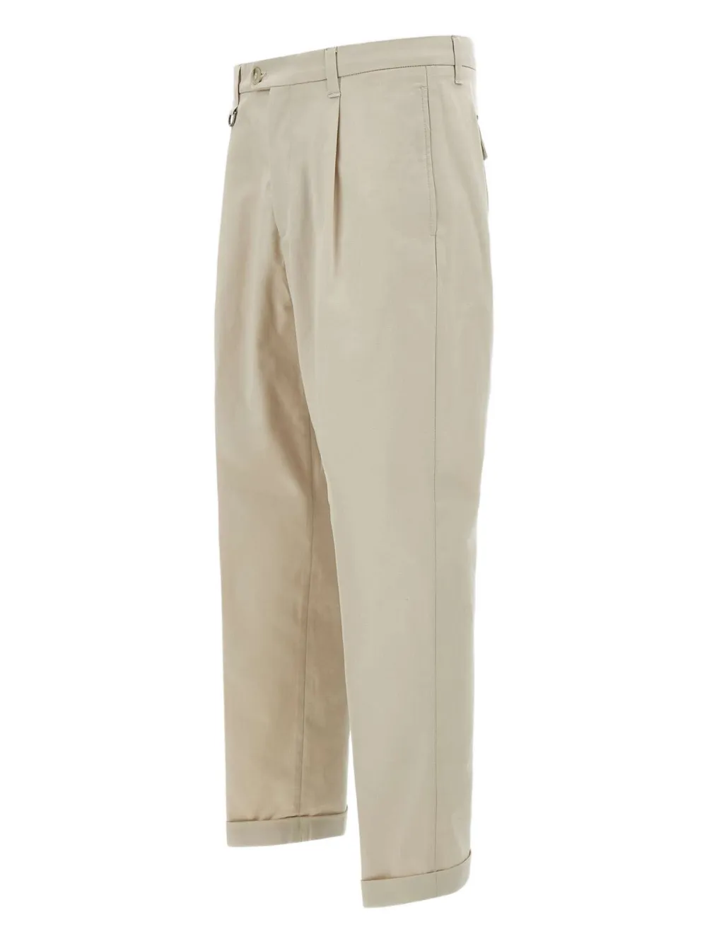 Paolo Pecora Geplooide chino Beige