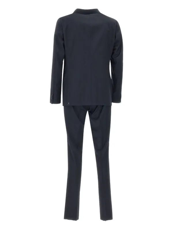 Corneliani シングルスーツ | ブルー | FARFETCH JP