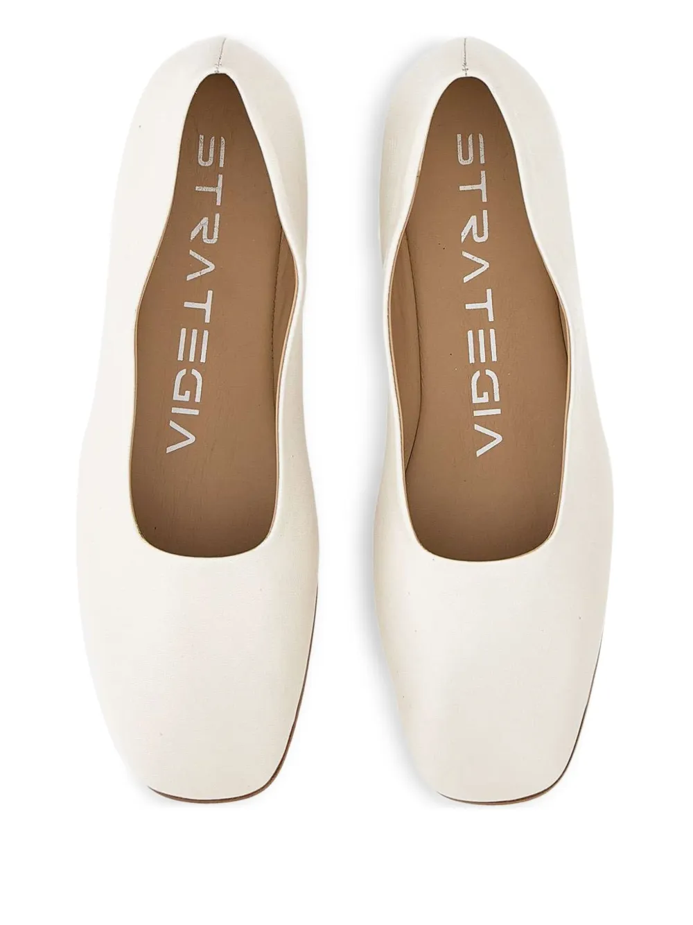 strategia shoes Kaliko2 ballerinas White