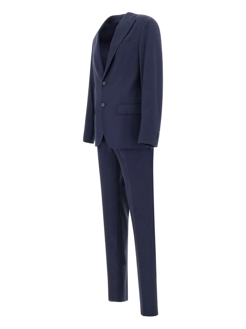 Corneliani Pak met enkele rij knopen Blauw