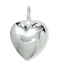 PRAWN FAMILY Heart pendant charm - Silver