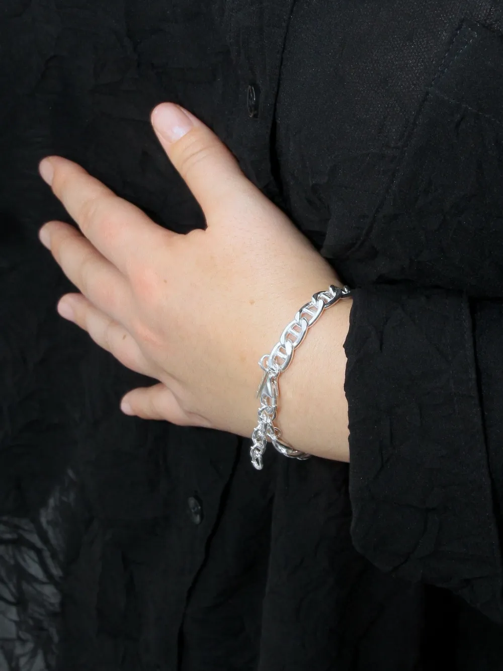 PRAWN FAMILY Freddie armband - Zilver