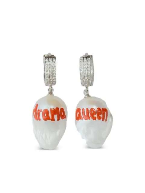 PRAWN FAMILY aretes Drama Queen