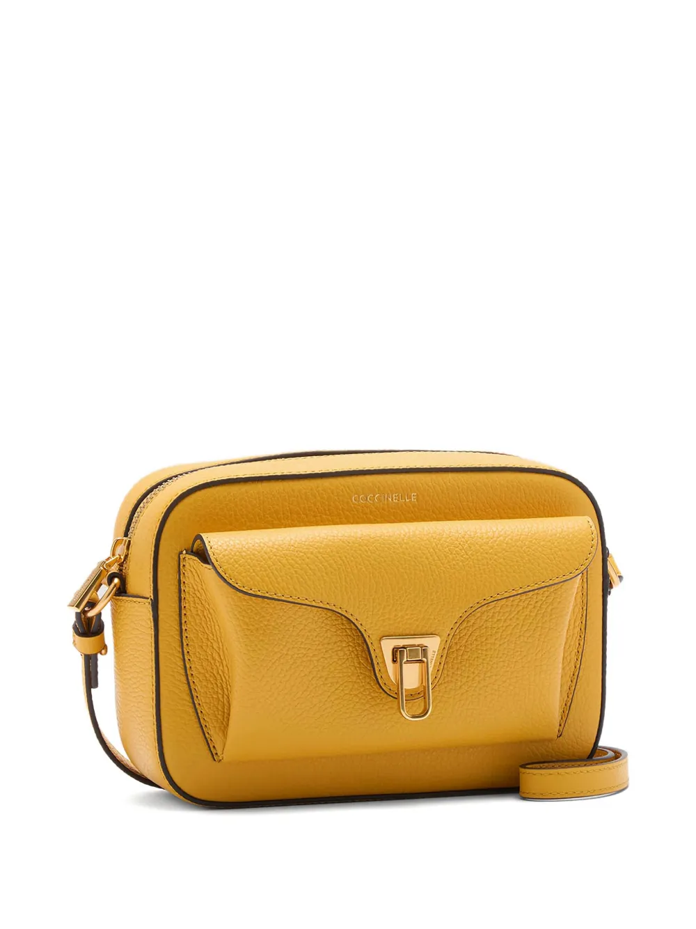 Coccinelle Soft Beat kleine crossbodytas Geel
