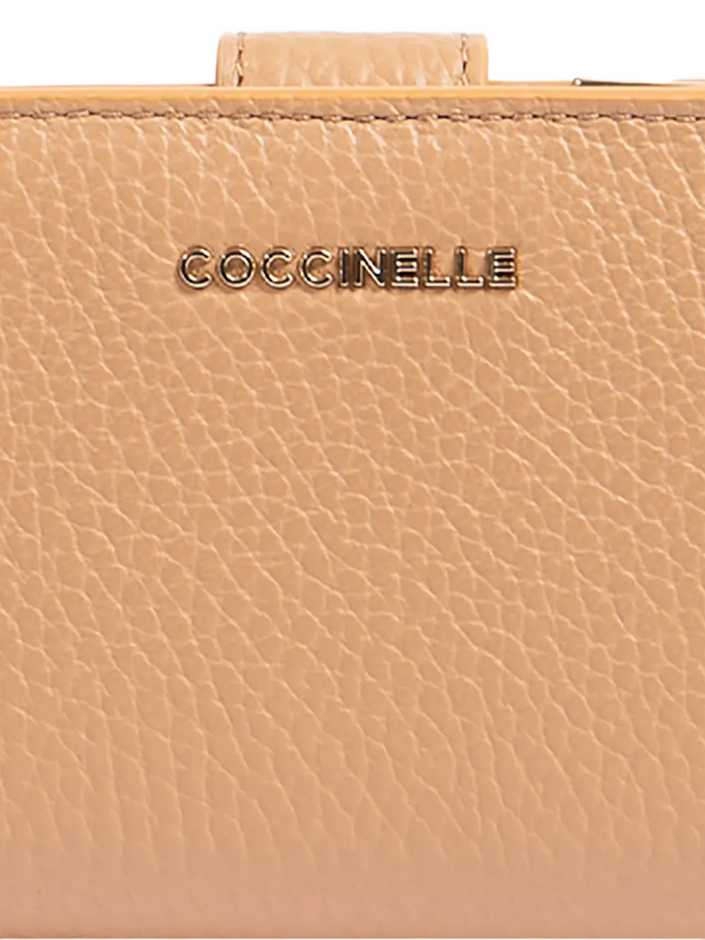 Coccinelle Leren portemonnee Beige