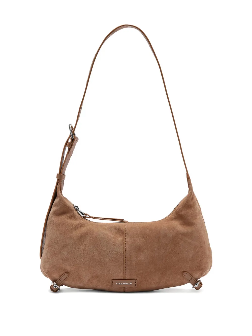 Coccinelle Abigail kleine schoudertas - Beige