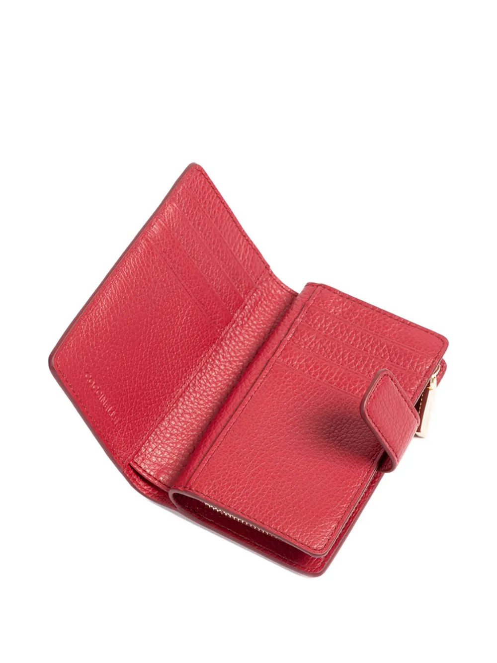 Coccinelle Metallic Soft portemonnee Rood