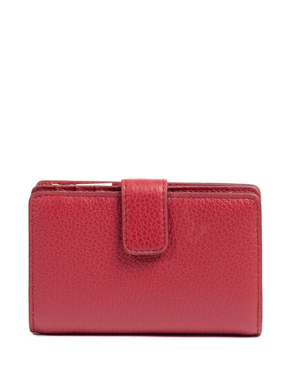Coccinelle Metallic Soft portemonnee - Rood