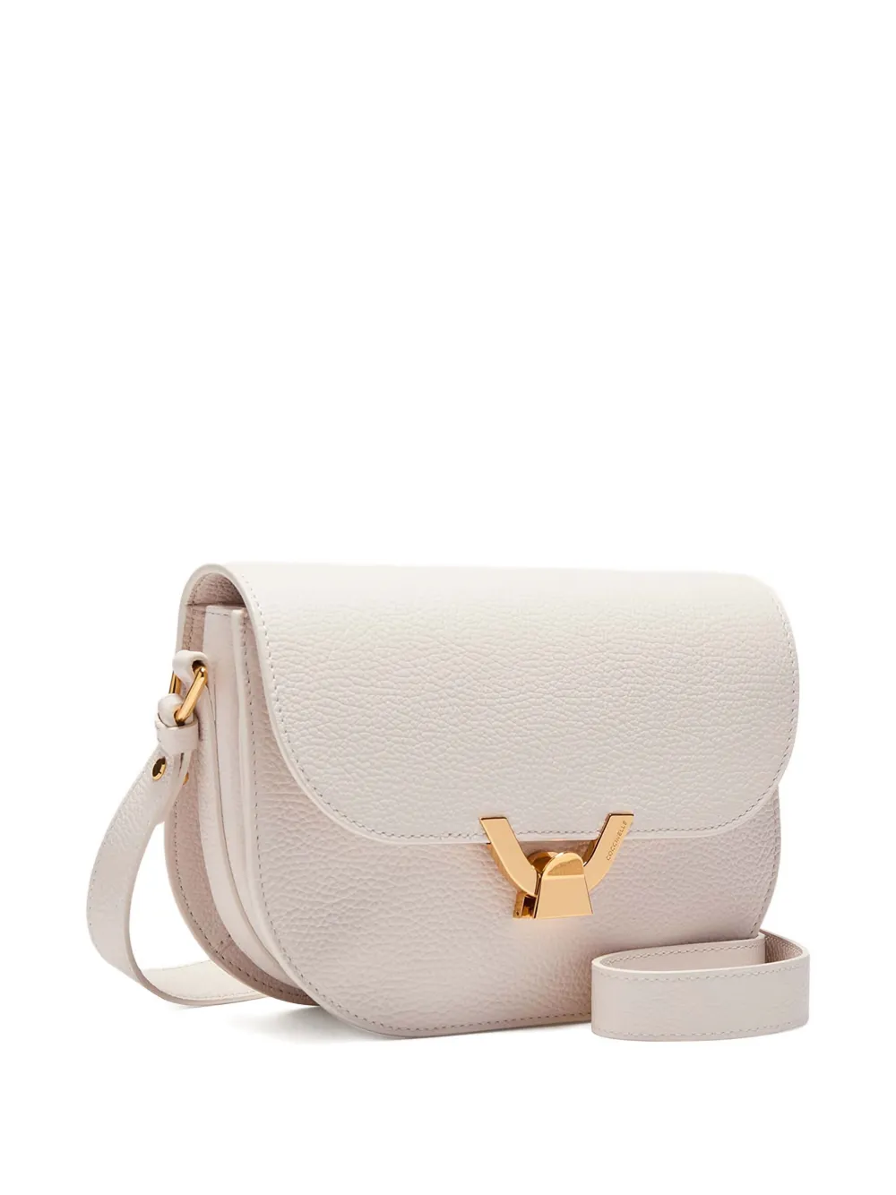 Coccinelle Dew kleine crossbodytas Wit