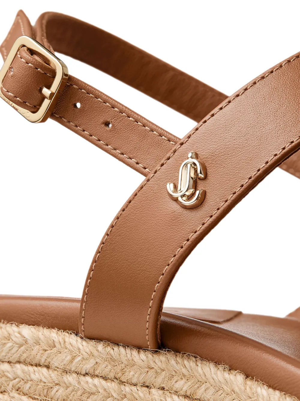 Jimmy Choo 60mm Theia espadrilles Brown