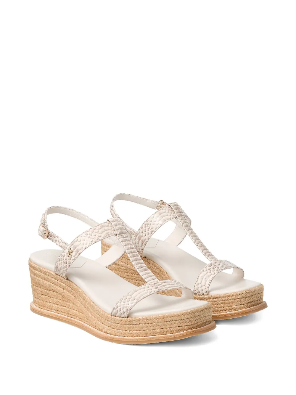 Jimmy Choo 60mm Theia espadrilles Neutrals