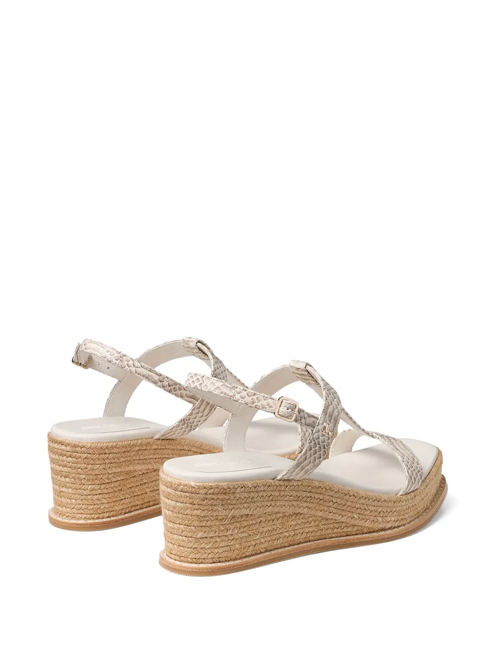 Jimmy Choo 60mm Theia espadrilles Neutrals