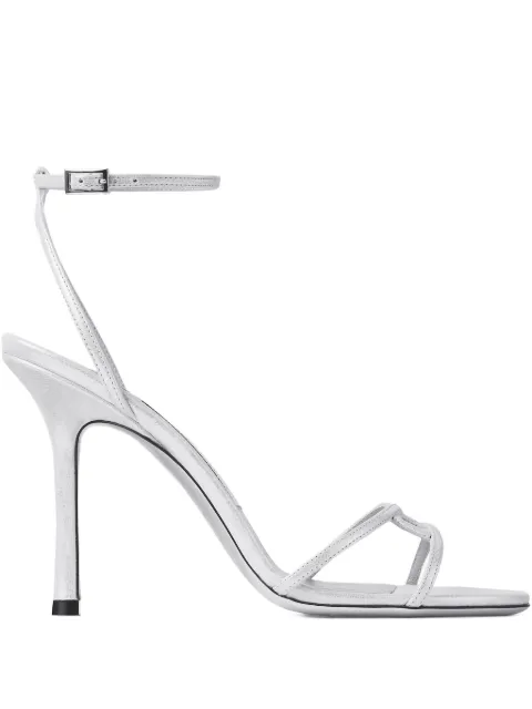 Jimmy Choo sandalias Leo con tacón de 100mm 1998
