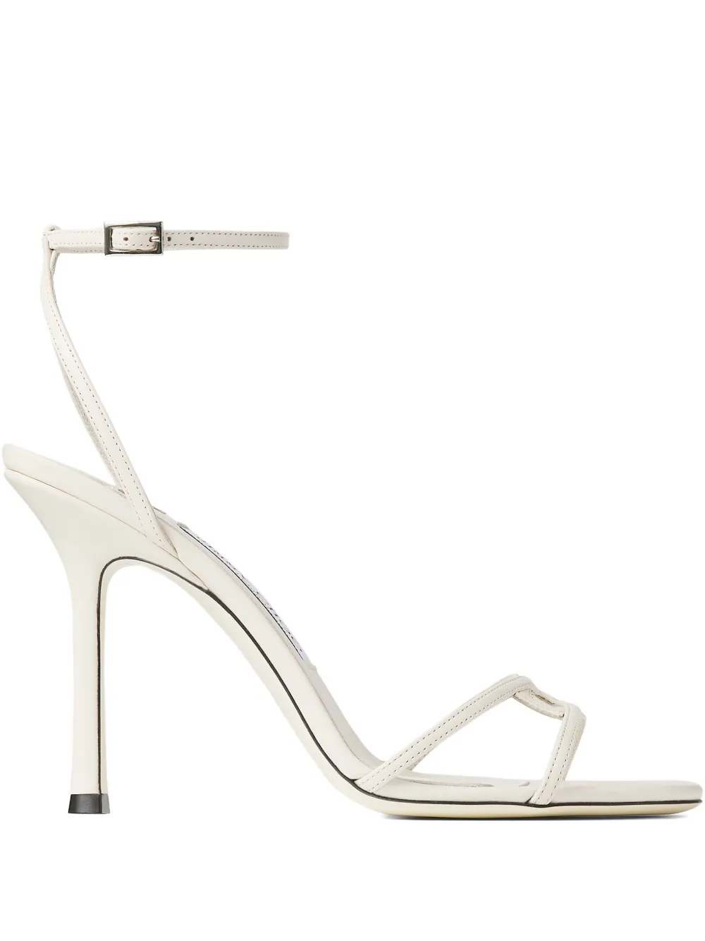 Jimmy Choo 100mm 1998 Leo sandals Wit