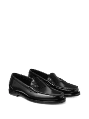 メンズ JIMMY CHOO パテントレザー レザーシューズ 革靴 黒 27.0相当