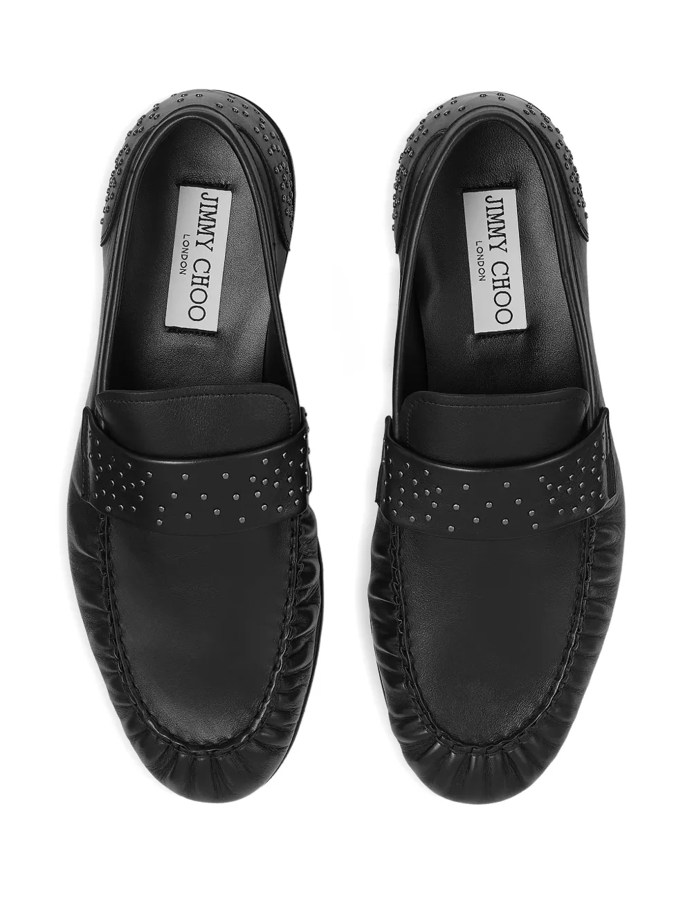 Jimmy Choo Ellis loafers Zwart