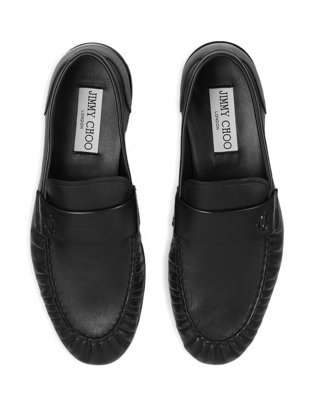 Jimmy Choo Ellis loafers Black