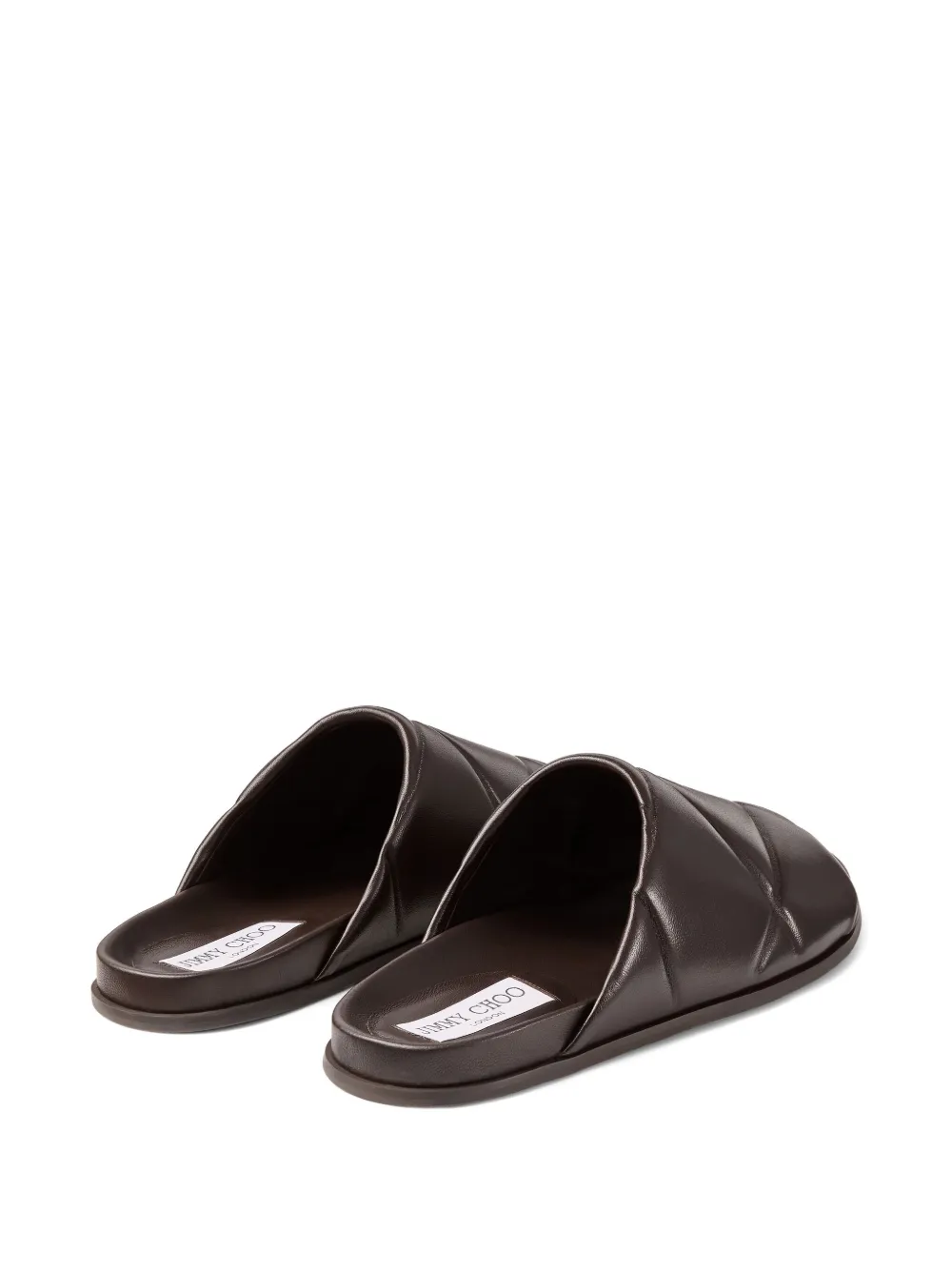 Jimmy Choo Leren sandalen Bruin