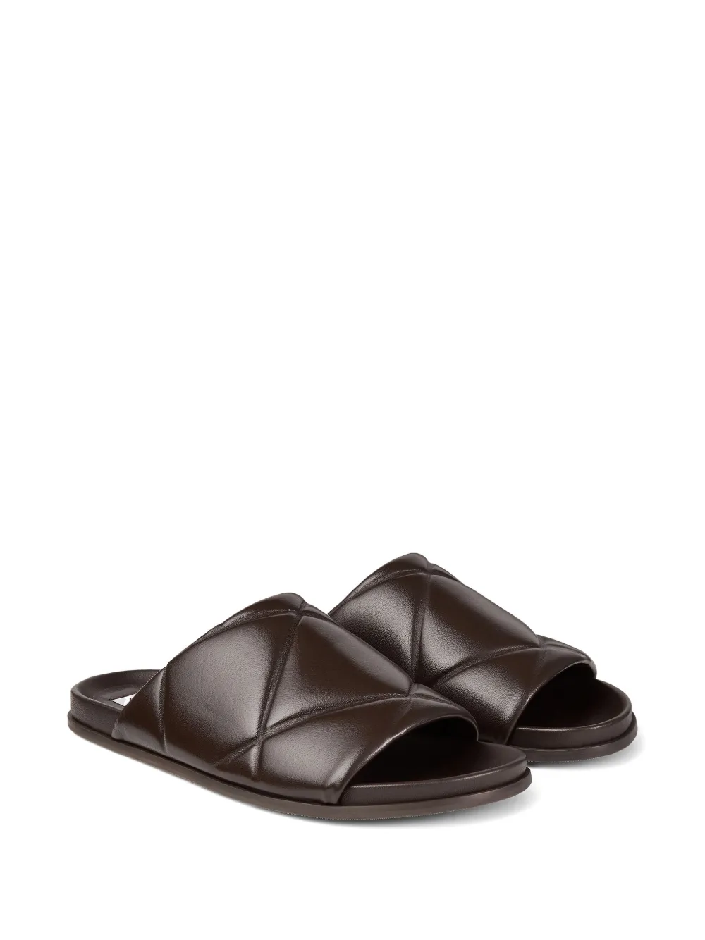 Jimmy Choo Leren sandalen - Bruin