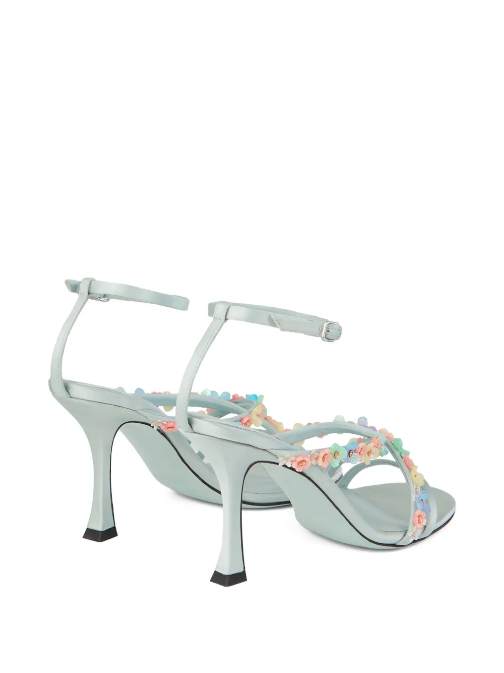 Jimmy Choo 90 mm Blanche sandalen Bruin