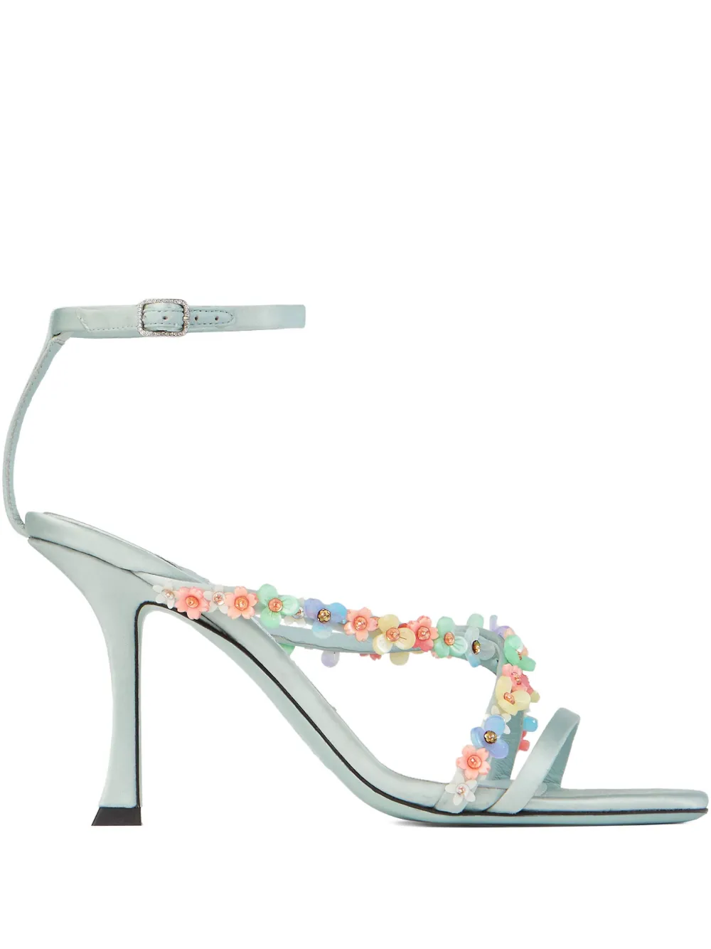 Jimmy Choo 90mm Blanche sandals Brown