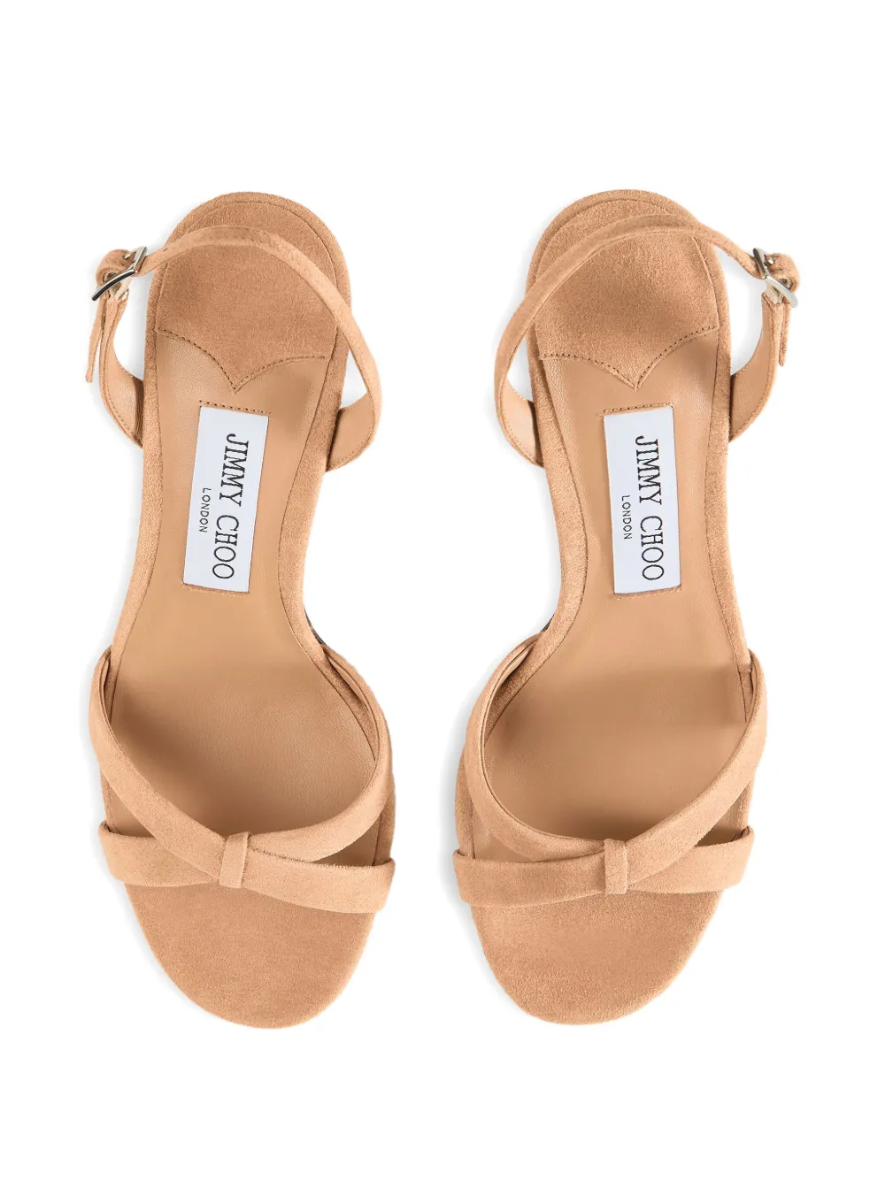 Jimmy Choo 65mm Elsy sandals Brown