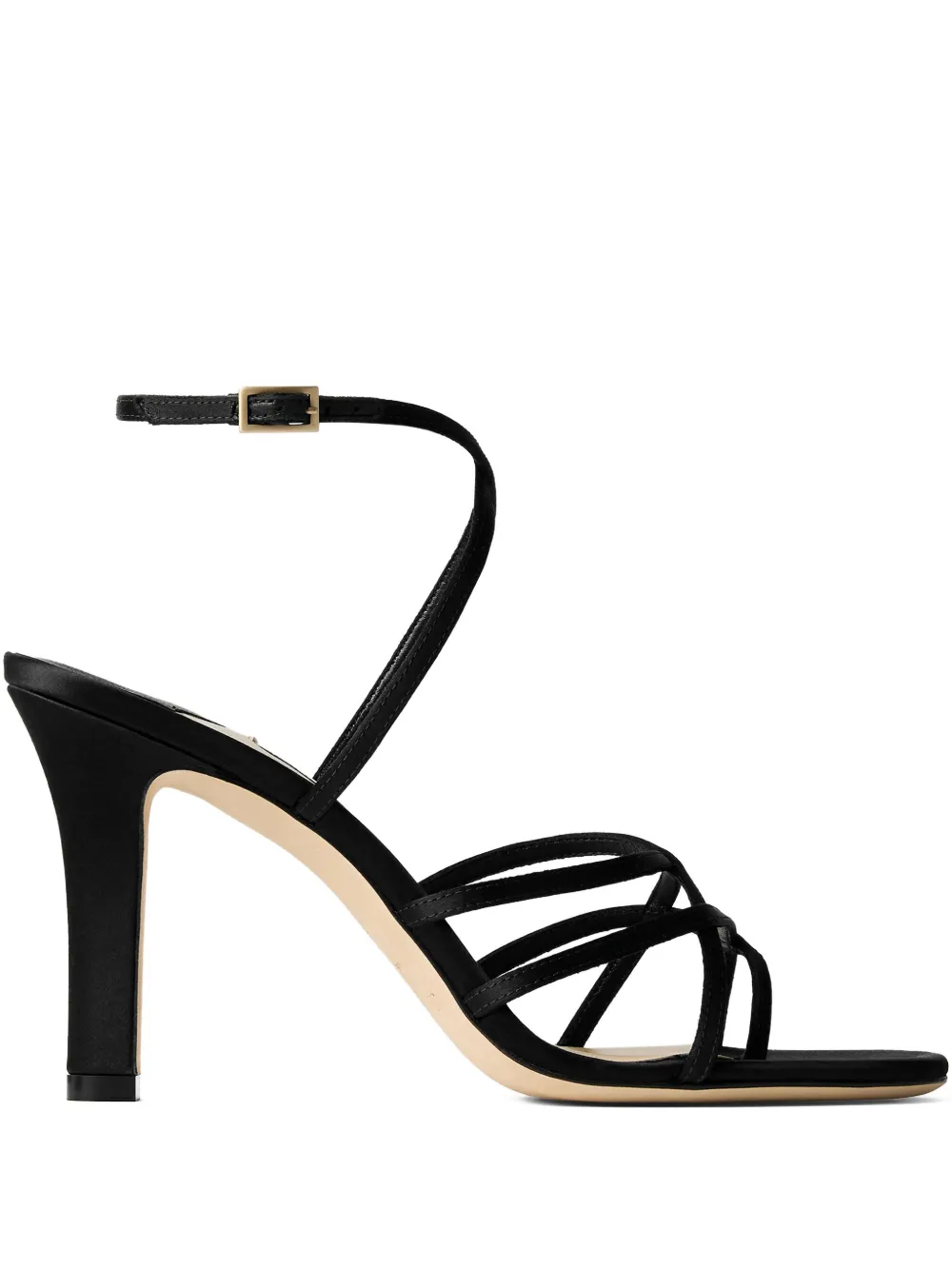 Jimmy Choo 100mm strappy sandals | Black | Image 1