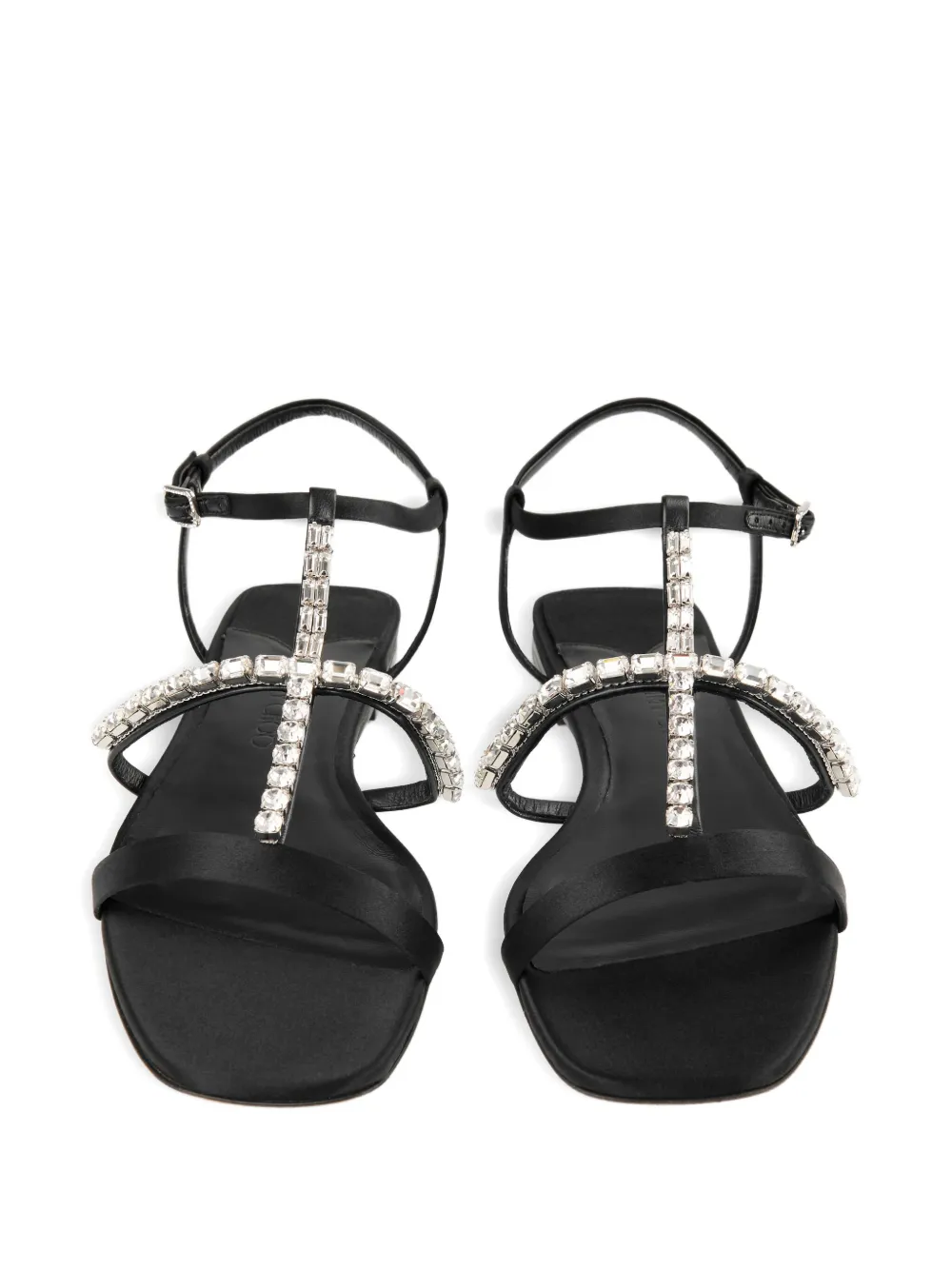 Jimmy Choo Gwyn flat sandals Black