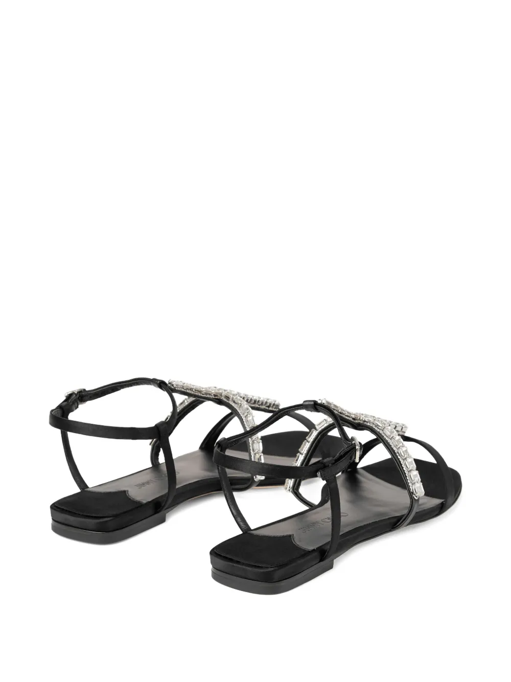 Jimmy Choo Gwyn flat sandals Black