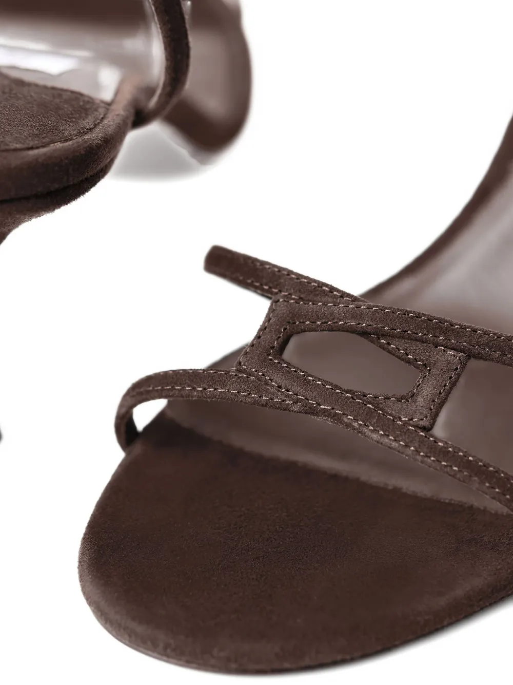 Jimmy Choo 65mm 1998 Leo sandals Brown