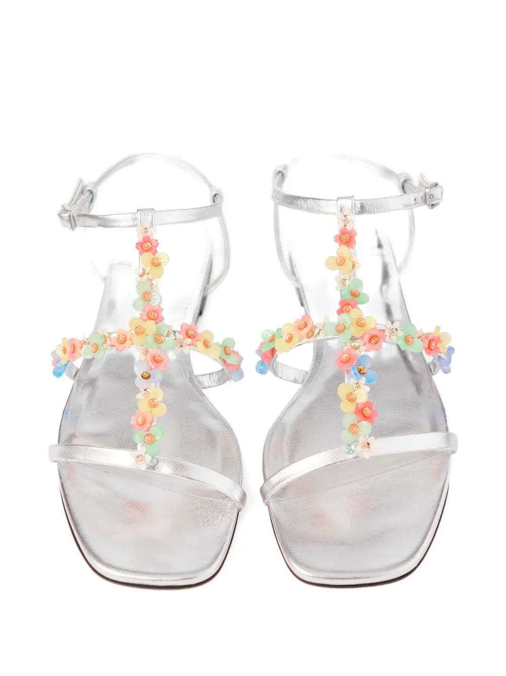 Jimmy Choo Gwyn Daisy sandals Silver