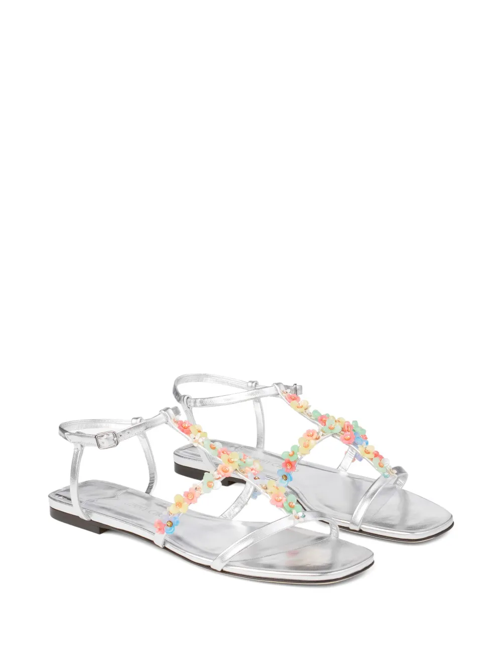 Jimmy Choo Gwyn/Daisy sandals - Zilver
