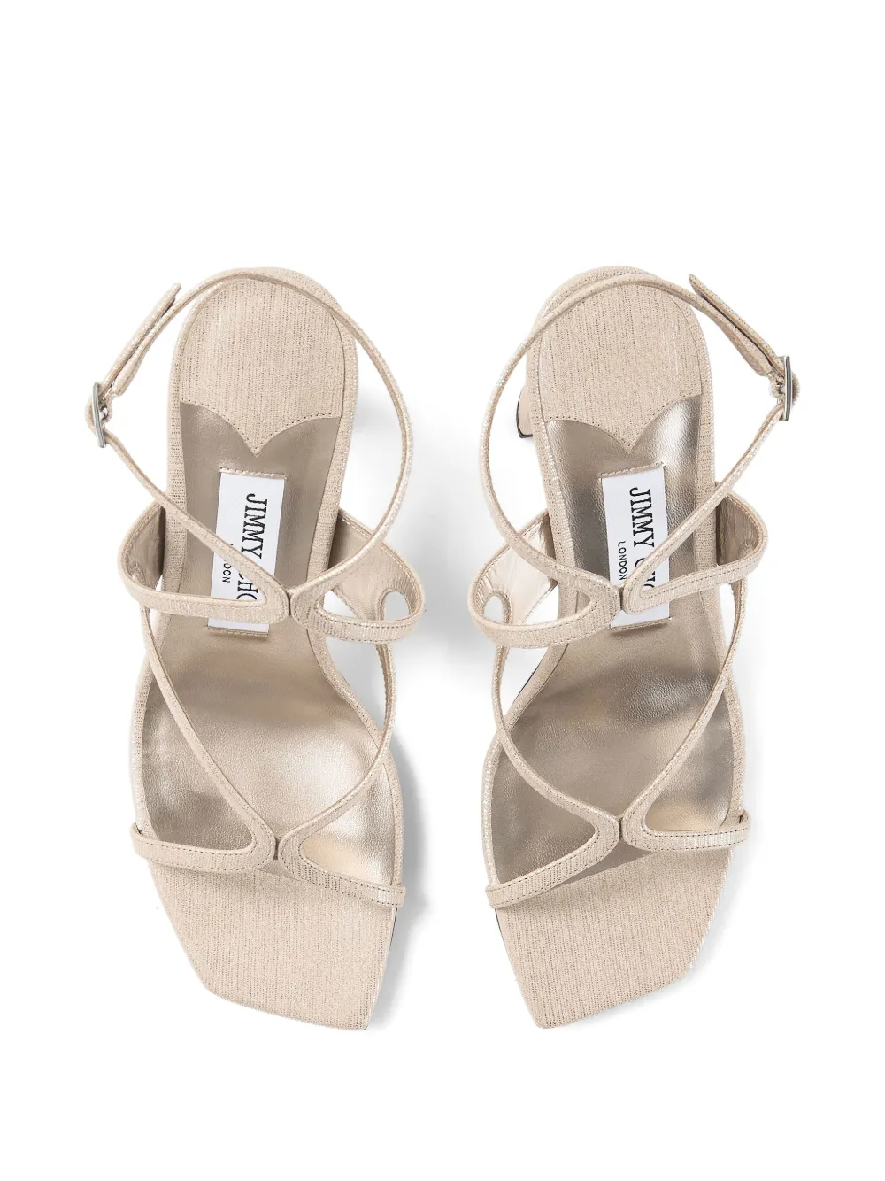 Jimmy Choo 85 mm Azie sandalen Goud