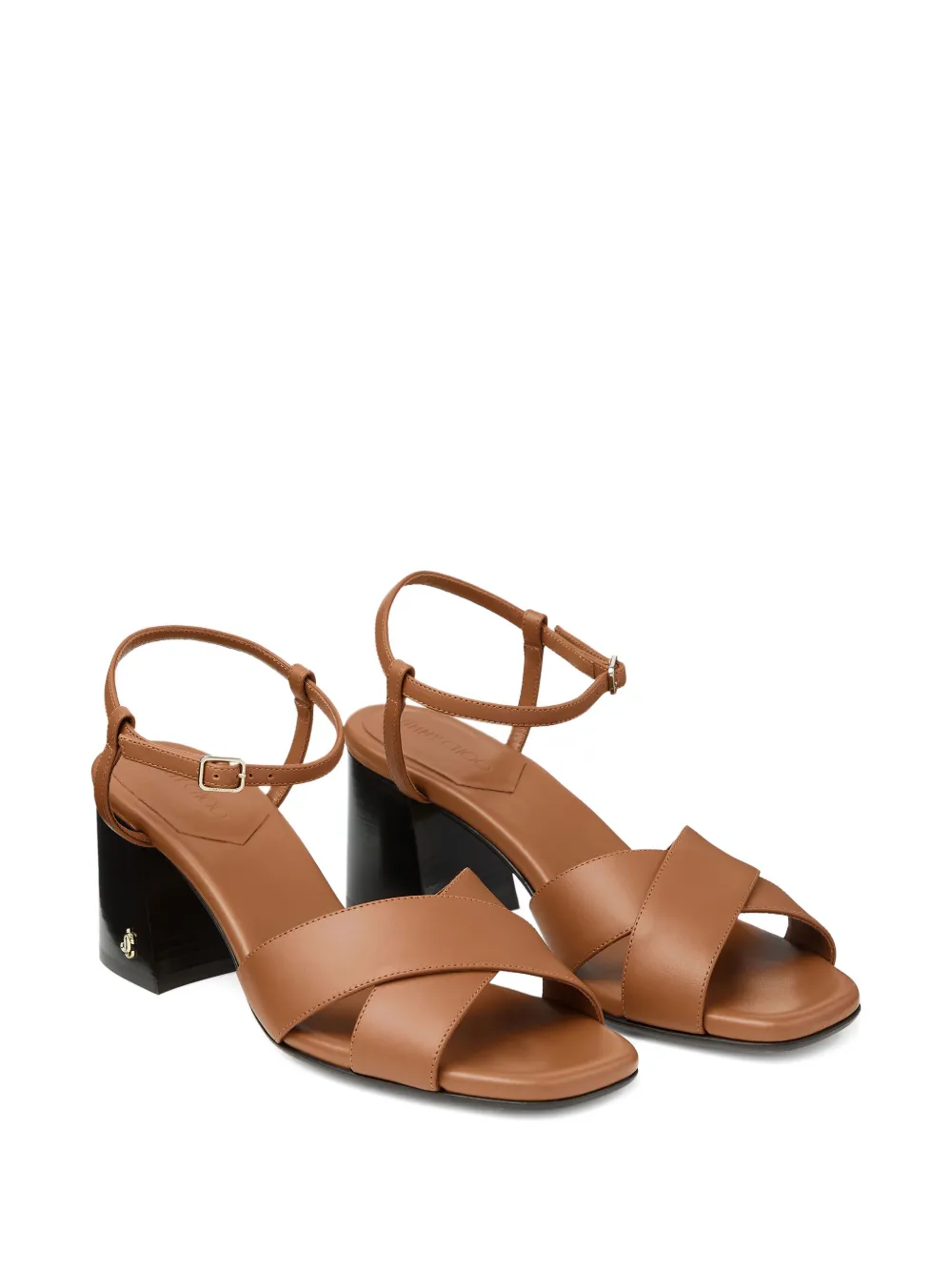 Jimmy Choo 65mm Valla sandals Brown