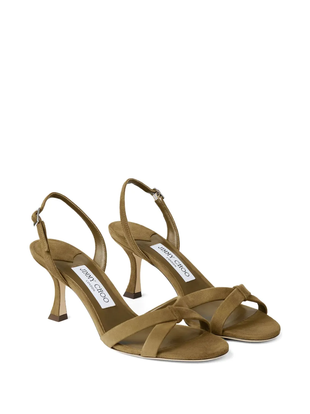 Jimmy Choo 70mm Elsy sandals Green